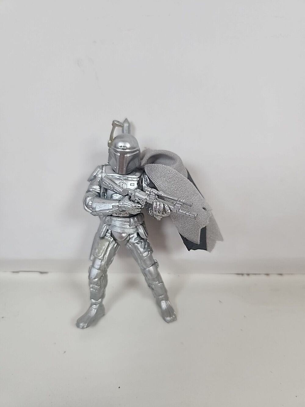 Star Wars Loose Silver Boba Fett (Exclusive)